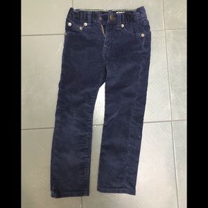 Crew Cuts boys size 4 navy corduroy pants